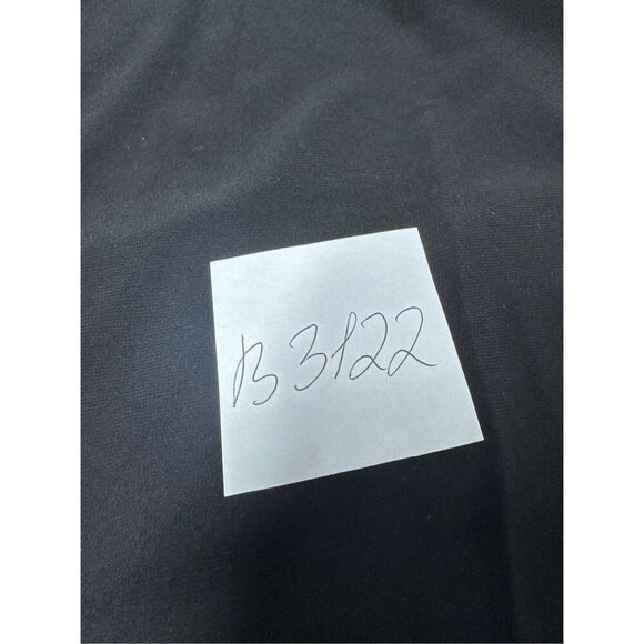 Cintas JERSEY WRAP DRESS Black Size 1X Lined Vneck - Picture 16 of 16